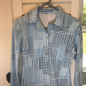 J.McLaughlin - Gold Button Polo Shirt